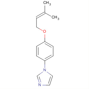 502655-74-5  1H-Imidazole, 1-[4-[(3-methyl-2-butenyl)oxy]phenyl]-