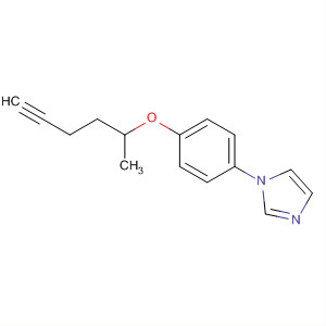 502655-85-8  1H-Imidazole, 1-[4-(5-hexynyloxy)phenyl]-