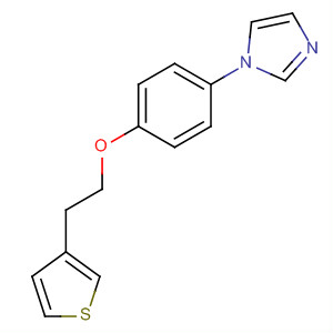 502656-08-8  1H-Imidazole, 1-[4-[2-(3-thienyl)ethoxy]phenyl]-