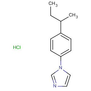 502656-74-8  1H-Imidazole, 1-[4-(1-methylpropyl)phenyl]-, monohydrochloride