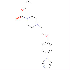 502659-04-3  1-Piperazinecarboxylic acid, 4-[2-[4-(1H-imidazol-1-yl)phenoxy]ethyl]-,ethyl ester