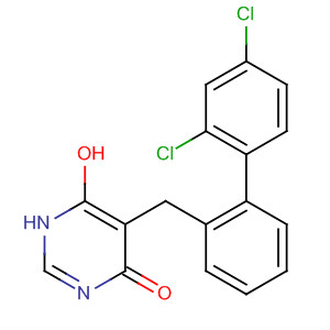 50278-37-0  4(1H)-Pyrimidinone, 5-[(2,4-dichlorophenyl)phenylmethyl]-6-hydroxy-