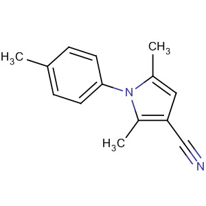 502925-10-2  1H-Pyrrole-3-carbonitrile, 2,5-dimethyl-1-(4-methylphenyl)-