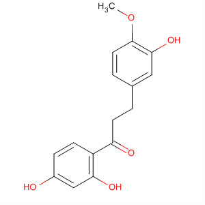 50297-39-7  1-Propanone, 1-(2,4-dihydroxyphenyl)-3-(3-hydroxy-4-methoxyphenyl)-