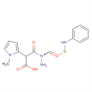 503020-90-4  1H-Pyrrole-2-acetic acid, 1-methyl-,2-[(phenylamino)thioxomethyl]hydrazide