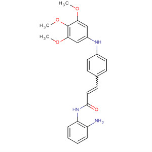 503040-82-2  2-Propenamide,N-(2-aminophenyl)-3-[4-[(3,4,5-trimethoxyphenyl)amino]phenyl]-