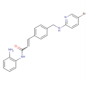 503042-35-1  2-Propenamide,N-(2-aminophenyl)-3-[4-[[(5-bromo-2-pyridinyl)amino]methyl]phenyl]-
