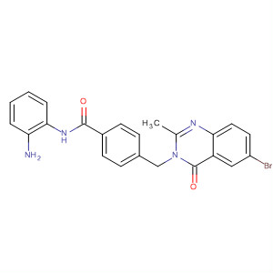 503042-92-0  Benzamide,N-(2-aminophenyl)-4-[(6-bromo-2-methyl-4-oxo-3(4H)-quinazolinyl)methyl]-