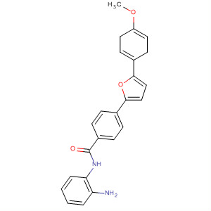 503043-16-1  Benzamide,N-(2-aminophenyl)-4-[2,5-dihydro-5-(4-methoxyphenyl)-2-furanyl]-