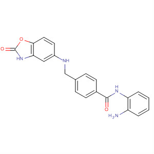 503043-96-7  Benzamide,N-(2-aminophenyl)-4-[[(2,3-dihydro-2-oxo-5-benzoxazolyl)amino]methyl]-