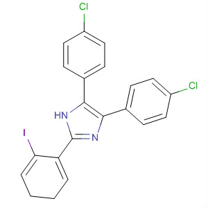 503112-11-6  1H-Imidazole, 4,5-bis(4-chlorophenyl)-4,5-dihydro-2-(2-iodophenyl)-,(4S,5S)-
