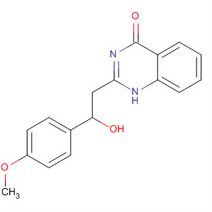 50324-44-2  4(1H)-Quinazolinone, 2-[2-hydroxy-2-(4-methoxyphenyl)ethyl]-