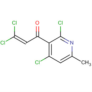 503437-37-4  2-Propen-1-one, 3,3-dichloro-1-(2,4-dichloro-6-methyl-3-pyridinyl)-
