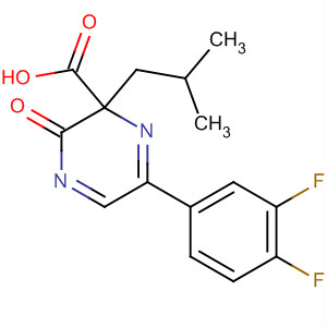 503825-37-4  4-Pyridazinecarboxylic acid,6-(3,4-difluorophenyl)-2,3-dihydro-2-(2-methylpropyl)-3-oxo-