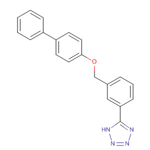 503828-13-5  1H-Tetrazole, 5-[3-[([1,1'-biphenyl]-4-yloxy)methyl]phenyl]-