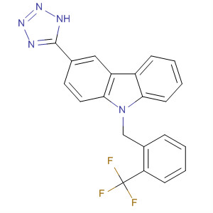 503829-39-8  9H-Carbazole, 3-(1H-tetrazol-5-yl)-9-[[2-(trifluoromethyl)phenyl]methyl]-