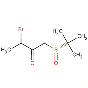 503830-54-4  2-Butanone, 3-bromo-1-[(R)-(1,1-dimethylethyl)sulfinyl]-