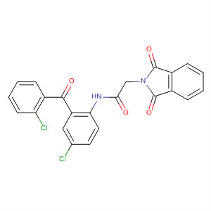 50436-53-8  2H-Isoindole-2-acetamide,N-[4-chloro-2-(2-chlorobenzoyl)phenyl]-1,3-dihydro-1,3-dioxo-
