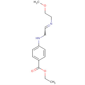 50442-40-5  Benzoic acid, 4-[[[(2-methoxyethyl)imino]methyl]methylamino]-, ethylester