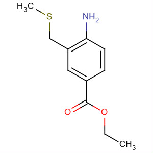 50461-34-2  Benzoic acid, 4-amino-3-[(methylthio)methyl]-, ethyl ester