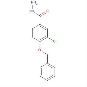 50529-43-6  Benzoic acid, 3-chloro-4-(phenylmethoxy)-, hydrazide