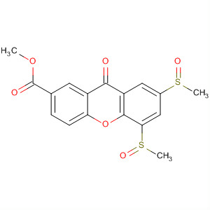 50541-48-5  9H-Xanthene-2-carboxylic acid, 5,7-bis(methylsulfinyl)-9-oxo-, methylester