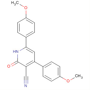 50548-83-9  3-Pyridinecarbonitrile, 1,2-dihydro-4,6-bis(4-methoxyphenyl)-2-oxo-