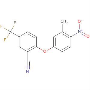 50594-40-6  Benzonitrile, 2-(3-methyl-4-nitrophenoxy)-5-(trifluoromethyl)-