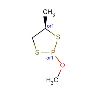 50607-09-5  1,3,2-Dithiaphospholane, 2-methoxy-4-methyl-, trans-