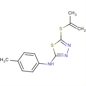 50621-55-1  1,3,4-Thiadiazol-2-amine, N-(4-methylphenyl)-5-(2-propenylthio)-