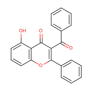 50634-02-1  4H-1-Benzopyran-4-one, 3-benzoyl-5-hydroxy-2-phenyl-