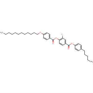 50687-47-3  Benzoic acid, 3-chloro-4-[[4-(dodecyloxy)benzoyl]oxy]-, 4-pentylphenylester