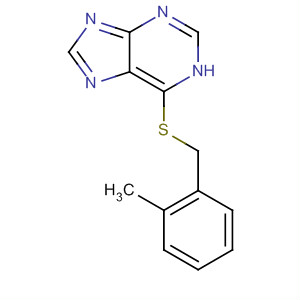 5069-73-8  1H-Purine, 6-[[(2-methylphenyl)methyl]thio]-