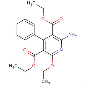 50697-71-7  3,5-Pyridinedicarboxylic acid, 6-amino-2-ethoxy-3,4-dihydro-4-phenyl-,diethyl ester