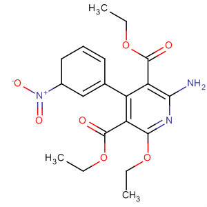 50697-73-9  3,5-Pyridinedicarboxylic acid,6-amino-2-ethoxy-3,4-dihydro-4-(3-nitrophenyl)-, diethyl ester