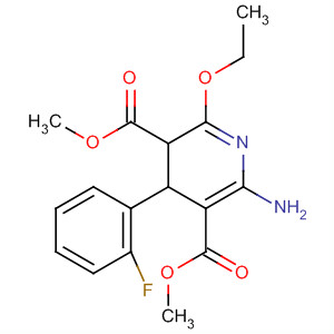 50697-79-5  3,5-Pyridinedicarboxylic acid,6-amino-2-ethoxy-4-(2-fluorophenyl)-3,4-dihydro-, dimethyl ester