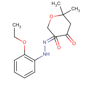 507236-32-0  2H-Pyran-3,4-dione, dihydro-6,6-dimethyl-,3-[(2-ethoxyphenyl)hydrazone]