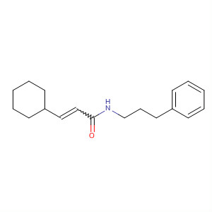 507240-62-2  2-Propenamide, 3-cyclohexyl-N-(3-phenylpropyl)-
