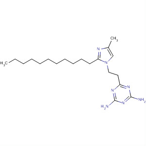 50729-80-1  1,3,5-Triazine-2,4-diamine,6-[2-(4-methyl-2-undecyl-1H-imidazol-1-yl)ethyl]-
