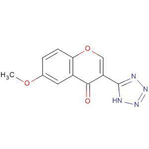 50743-51-6  4H-1-Benzopyran-4-one, 6-methoxy-3-(1H-tetrazol-5-yl)- 50743-51-6  4H-1-Benzopyran-4-one, 6-methoxy-3-(1H-tetrazol-5-yl)-