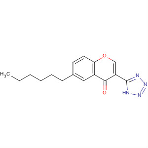 50743-52-7  4H-1-Benzopyran-4-one, 6-hexyl-3-(1H-tetrazol-5-yl)- 50743-52-7  4H-1-Benzopyran-4-one, 6-hexyl-3-(1H-tetrazol-5-yl)-