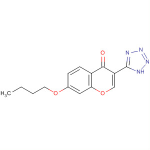 50743-53-8  4H-1-Benzopyran-4-one, 7-butoxy-3-(1H-tetrazol-5-yl)- 50743-53-8  4H-1-Benzopyran-4-one, 7-butoxy-3-(1H-tetrazol-5-yl)-