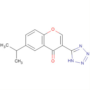 50743-59-4  4H-1-Benzopyran-4-one, 6-(1-methylethyl)-3-(1H-tetrazol-5-yl)-