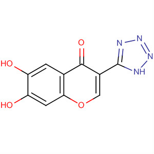 50743-70-9  4H-1-Benzopyran-4-one, 6,7-dihydroxy-3-(1H-tetrazol-5-yl)- 50743-70-9  4H-1-Benzopyran-4-one, 6,7-dihydroxy-3-(1H-tetrazol-5-yl)-