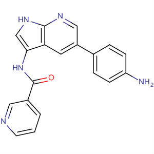 507462-86-4  3-Pyridinecarboxamide,N-[5-(4-aminophenyl)-1H-pyrrolo[2,3-b]pyridin-3-yl]-