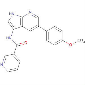 507462-92-2  3-Pyridinecarboxamide,N-[5-(4-methoxyphenyl)-1H-pyrrolo[2,3-b]pyridin-3-yl]-