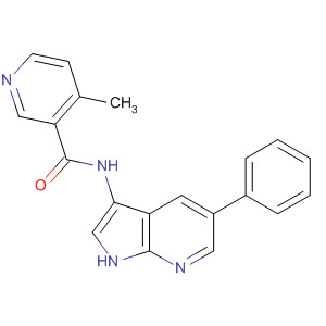 507462-94-4  3-Pyridinecarboxamide,4-methyl-N-(5-phenyl-1H-pyrrolo[2,3-b]pyridin-3-yl)-