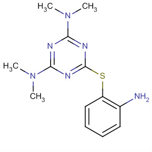 50802-90-9  1,3,5-Triazine-2,4-diamine,6-[(2-aminophenyl)thio]-N,N,N',N'-tetramethyl-