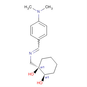 508171-40-2  1,2-Cyclohexanediol,1-[[[[4-(dimethylamino)phenyl]methylene]amino]methyl]-, (1R,2R)-rel-