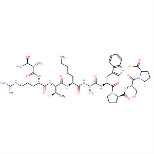 500539-82-2  L-Proline,L-threonyl-L-arginyl-L-threonyl-L-lysyl-L-alanyl-L-tryptophyl-L-prolyl-L-seryl-